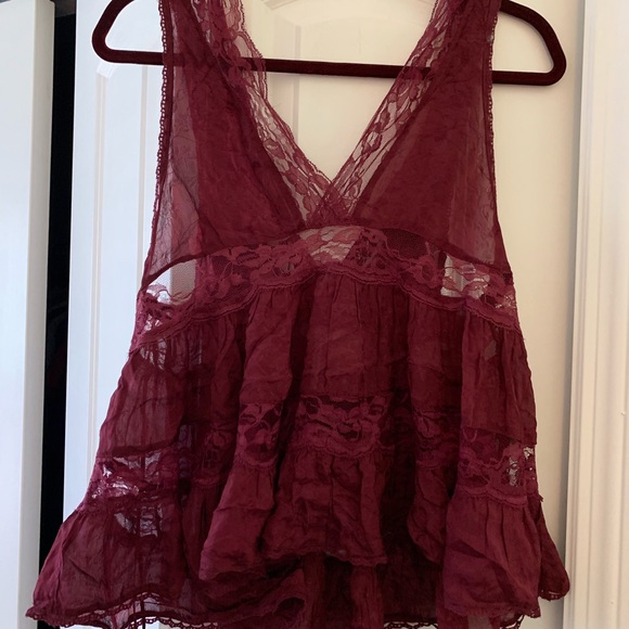 Free People Tops - 3/$25 Free people intimately lace cami xs